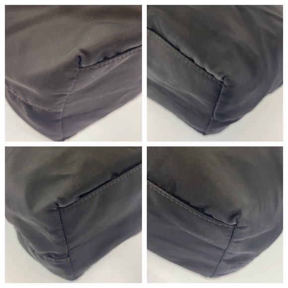 Prada Prada Nylon Leather Tessuto Logo Tote Bag Canvas Tote Bag - Picture 3 of 10